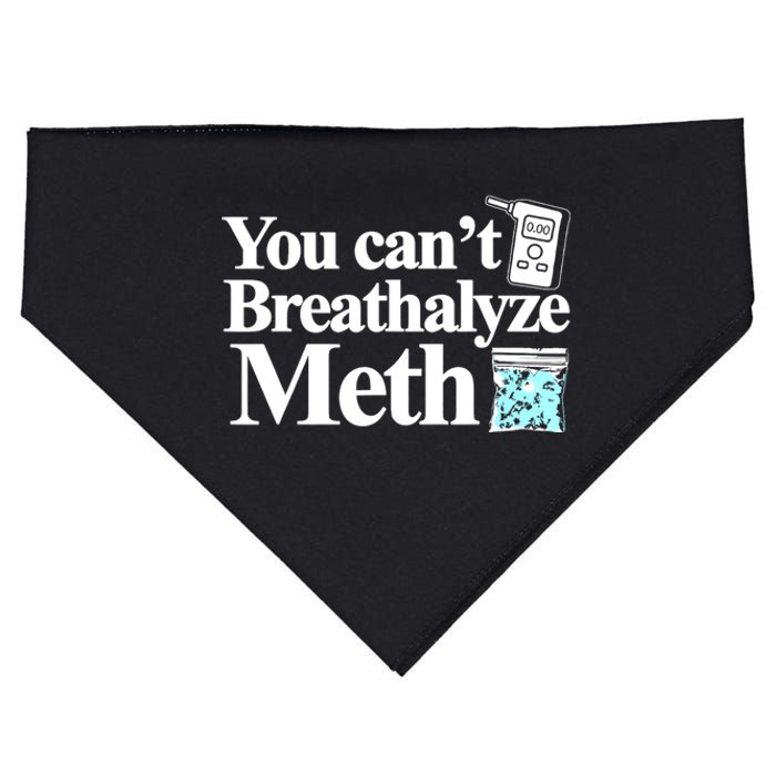 You CanT Breathalyze Meth USA-Made Doggie Bandana