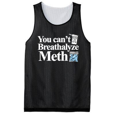 You Cant Breathalyze Meth Apparel Mesh Reversible Basketball Jersey Tank