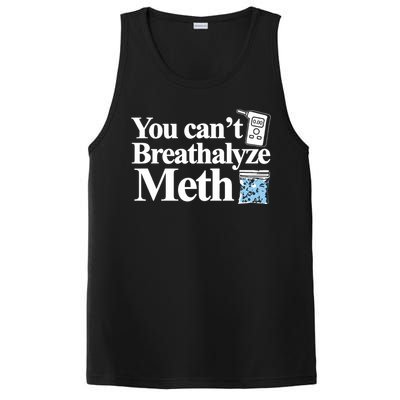 You Cant Breathalyze Meth Apparel PosiCharge Competitor Tank