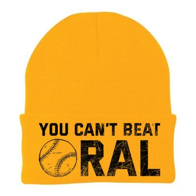 You Cant Beat Oral Knit Cap Winter Beanie