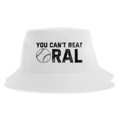 You Cant Beat Oral Sustainable Bucket Hat