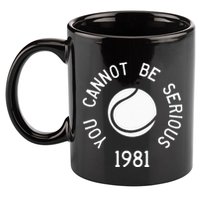 You Cannot Be Serious John Mcenroe Funny Tennisquote Sw1 11oz C Handle Ceramic Mug