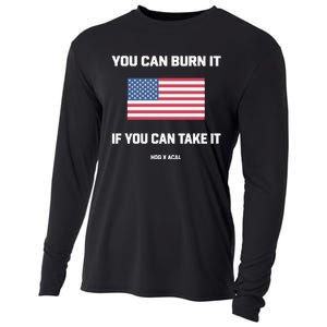 You Can Burn It If You Can Take It Cooling Performance Long Sleeve Crew