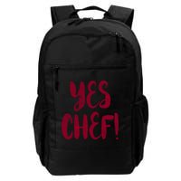 Yes Chef! Cool Design For Line Cooks Prep Cooks Sous Chef Gift Backpack