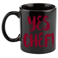 Yes Chef! Cool Design For Line Cooks Prep Cooks Sous Chef Gift 11oz C Handle Ceramic Mug
