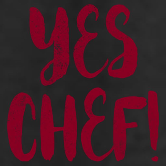 Yes Chef! Cool Design For Line Cooks Prep Cooks Sous Chef Gift 25L Jumbo Tote