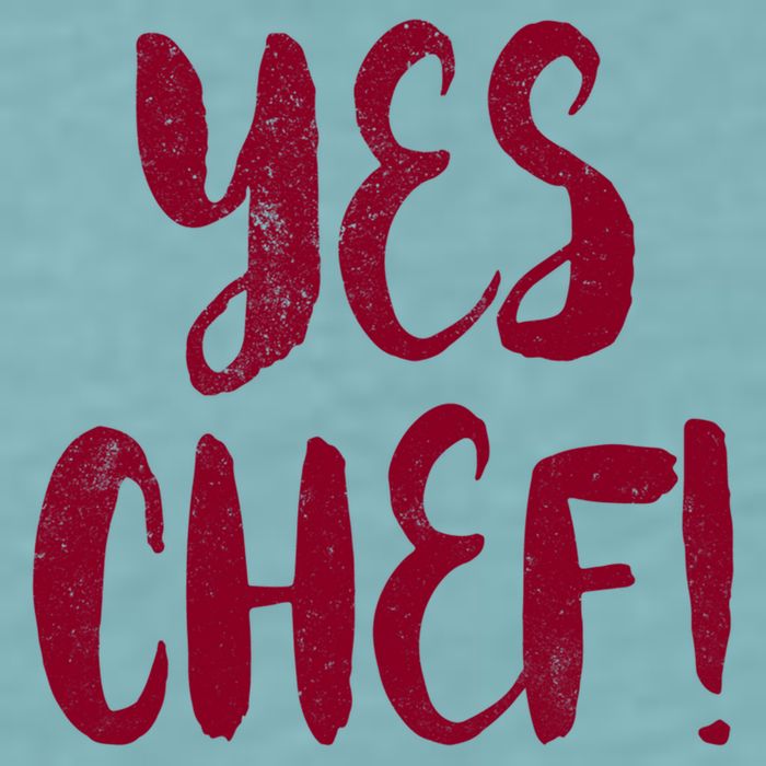 Yes Chef! Cool Design For Line Cooks Prep Cooks Sous Chef Gift Sueded Cloud Jersey T-Shirt