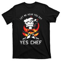 Yes Chef Cook Restaurant Cooking Culinary Gastronomy Food T-Shirt