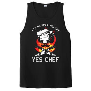 Yes Chef Cook Restaurant Cooking Culinary Gastronomy Food PosiCharge Competitor Tank