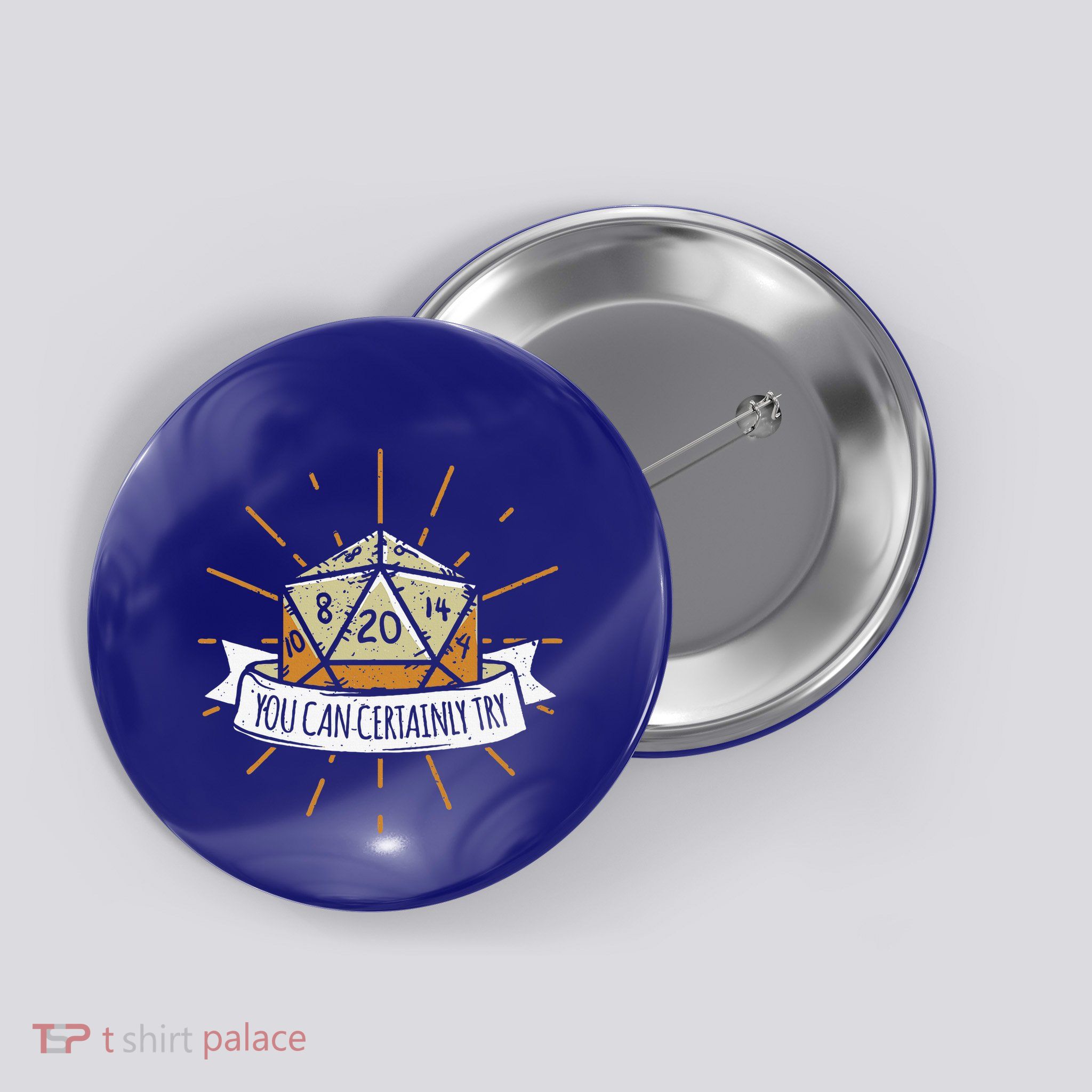 You Can Certainly Try Dragon Dice Wizard Gamer Button