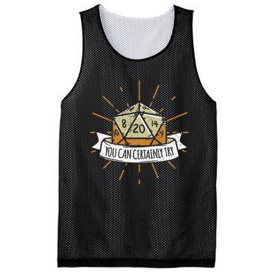 You Can Certainly Try Dragon Dice Wizard Gamer Mesh Reversible Basketball Jersey Tank