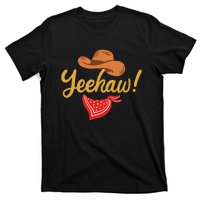 Yeehaw Cowboy Cowgirl Western Country Rodeo T-Shirt