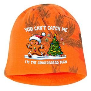 You CanT Catch Me IM The Gingerbread Man Cookies Family Kati - Camo Knit Beanie