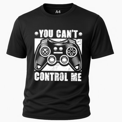 You Can’t Control Me Funny Video Game Player Gaming Quote Cute Gift Performance Shirt