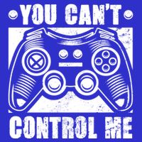 You Can’t Control Me Funny Video Game Player Gaming Quote Cute Gift 16 in Basic Backpack