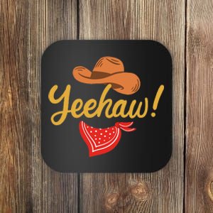 Yeehaw Cowboy Cowgirl Western Country Rodeo Coaster