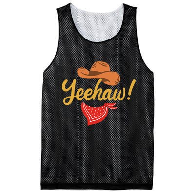 Yeehaw Cowboy Cowgirl Western Country Rodeo Mesh Reversible Basketball Jersey Tank
