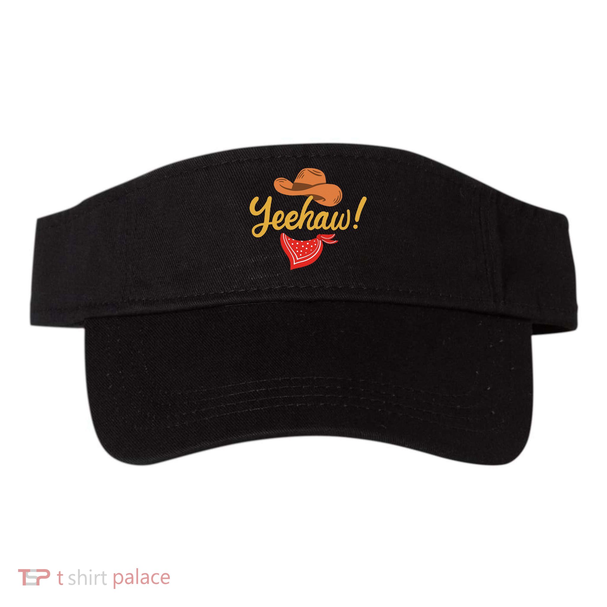Yeehaw Cowboy Cowgirl Western Country Rodeo Visor