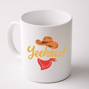 Yeehaw Cowboy Cowgirl Western Country Rodeo Coffee Mug