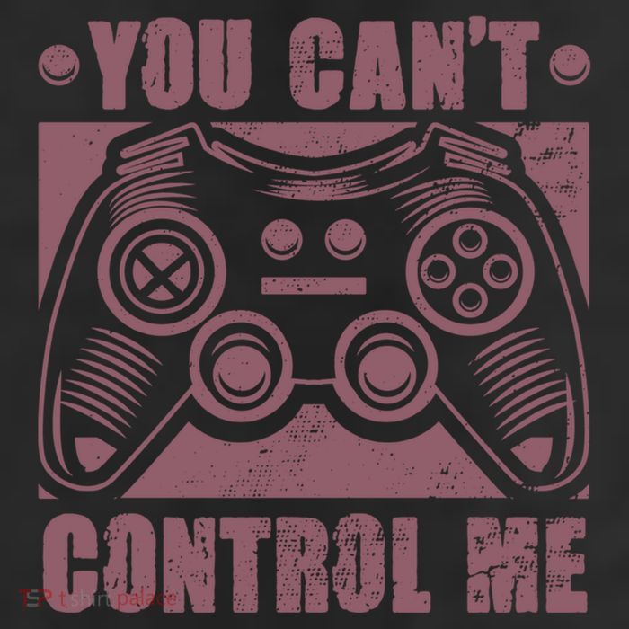 You Can’t Control Me Funny Video Game Player Gaming Quote Gift 25L Jumbo Tote