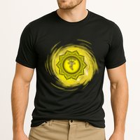 Yellow Chakra Chakras System Gold Series Cooling Performance Crew T-Shirt