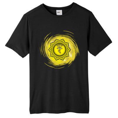 Yellow Chakra Chakras System Gold Series Tall Fusion ChromaSoft Performance T-Shirt