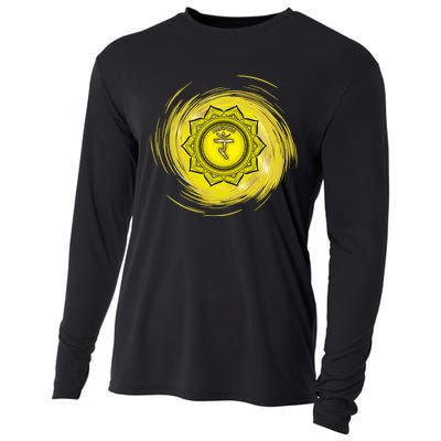 Yellow Chakra Chakras System Gold Series Cooling Performance Long Sleeve Crew