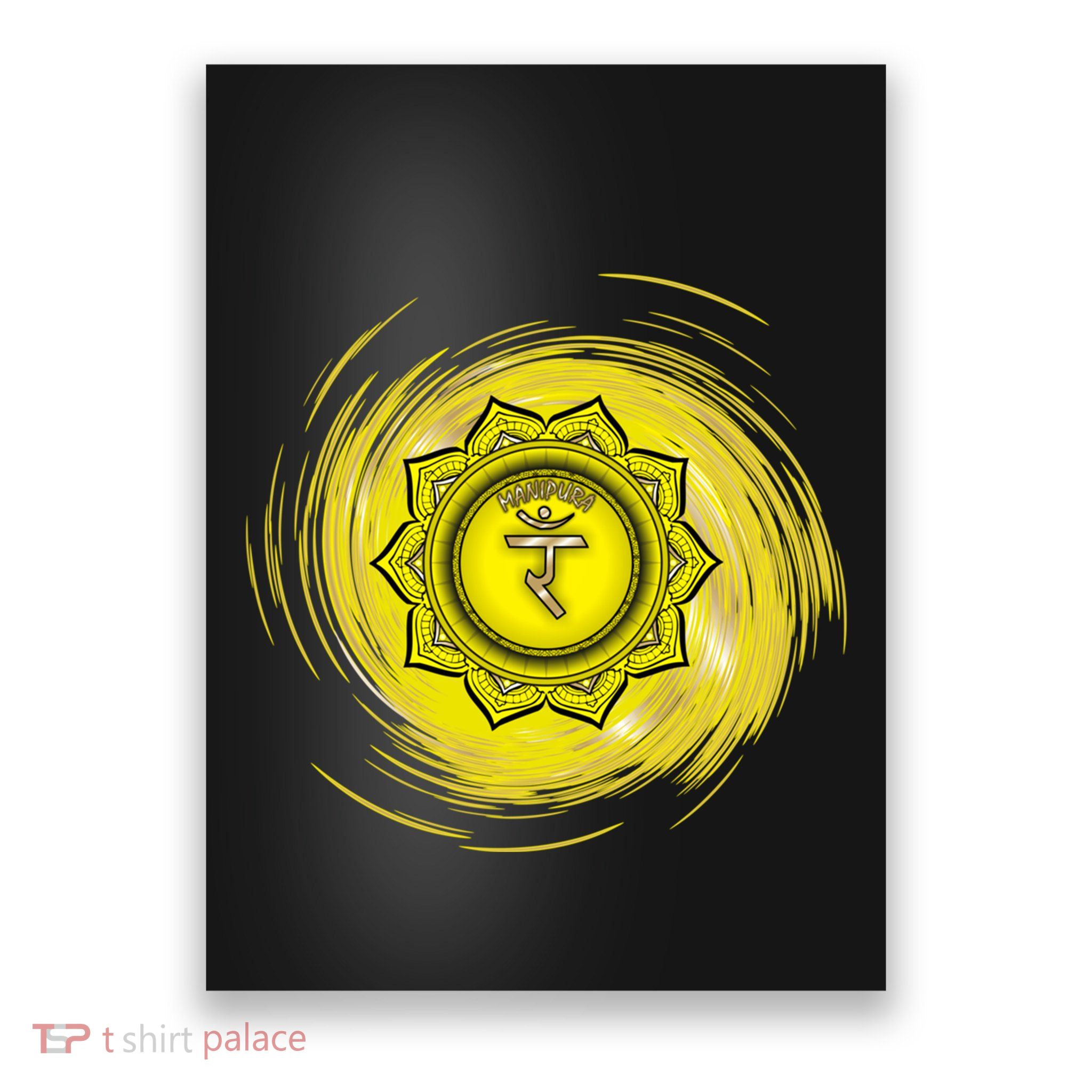 Yellow Chakra Chakras System Gold Series Poster