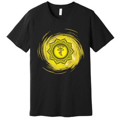 Yellow Chakra Chakras System Gold Series Premium T-Shirt