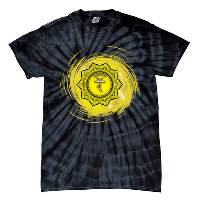 Yellow Chakra Chakras System Gold Series Tie-Dye T-Shirt