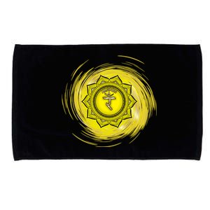 Yellow Chakra Chakras System Gold Series Microfiber Hand Towel