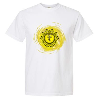 Yellow Chakra Chakras System Gold Series Garment-Dyed Heavyweight T-Shirt