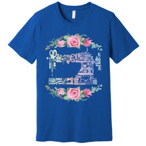 Yarn Craft Colored Sewing Machine Harmless Hobby Quilting Gift Premium T-Shirt