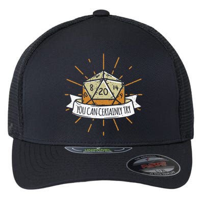 You Can Certainly Try Dragon Dice Wizard Gamer Flexfit Unipanel Trucker Cap