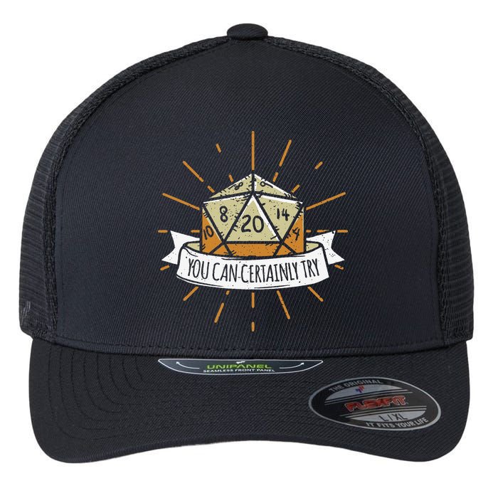 You Can Certainly Try Dragon Dice Wizard Gamer Flexfit Unipanel Trucker Cap