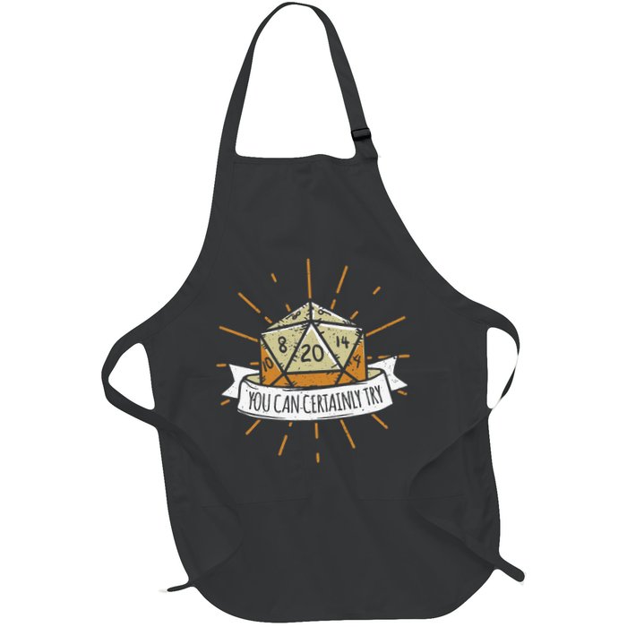 You Can Certainly Try Dragon Dice Wizard Gamer Apron