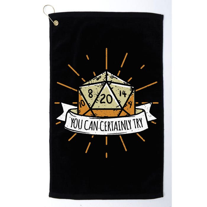 You Can Certainly Try Dragon Dice Wizard Gamer Golf Towel