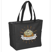 You Can Certainly Try Dragon Dice Wizard Gamer Zip Tote Bag