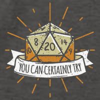 You Can Certainly Try Dragon Dice Wizard Gamer Vector Backpack