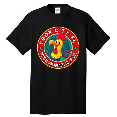 Ybor City Chicken Unendangered Species Souvenir Tall T-Shirt