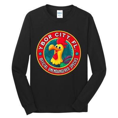 Ybor City Chicken Unendangered Species Souvenir Tall Long Sleeve T-Shirt