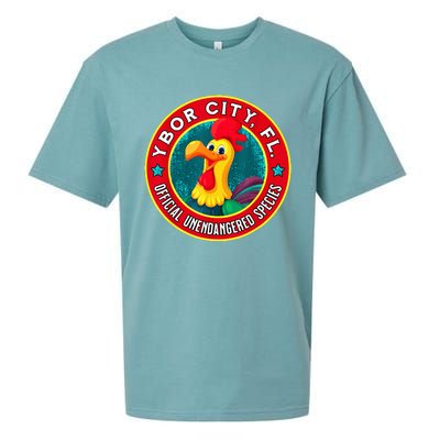 Ybor City Chicken Unendangered Species Souvenir Sueded Cloud Jersey T-Shirt