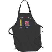 You Can Count On Me Arithmetic Math Teacher Design Full-Length Apron With Pockets