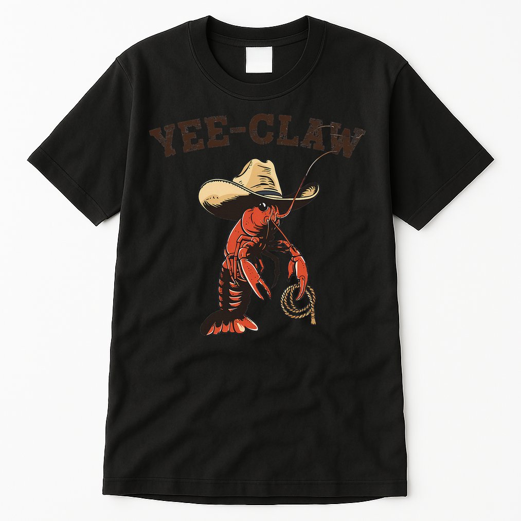 Yee Claw Crawfish Cajun Seafood Festival Gift Tall T-Shirt