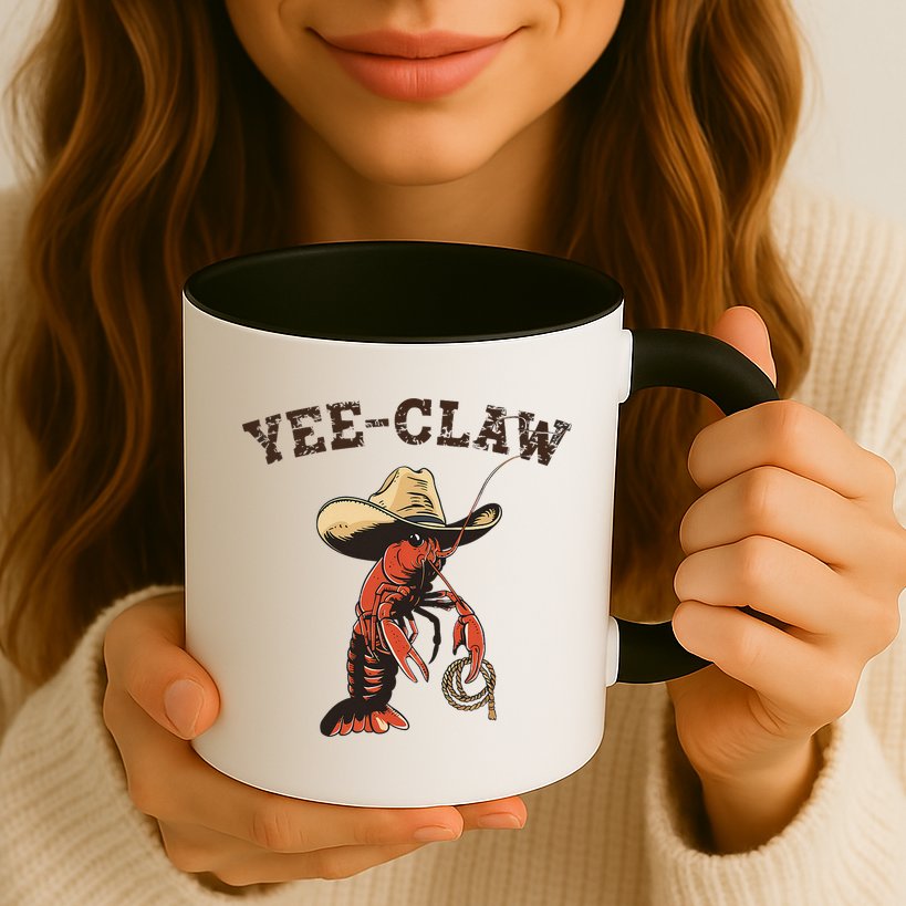 Yee Claw Crawfish Cajun Seafood Festival Gift Mug