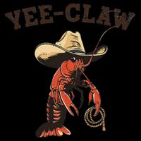 Yee Claw Crawfish Cajun Seafood Festival Gift Flat Bill Trucker Hat
