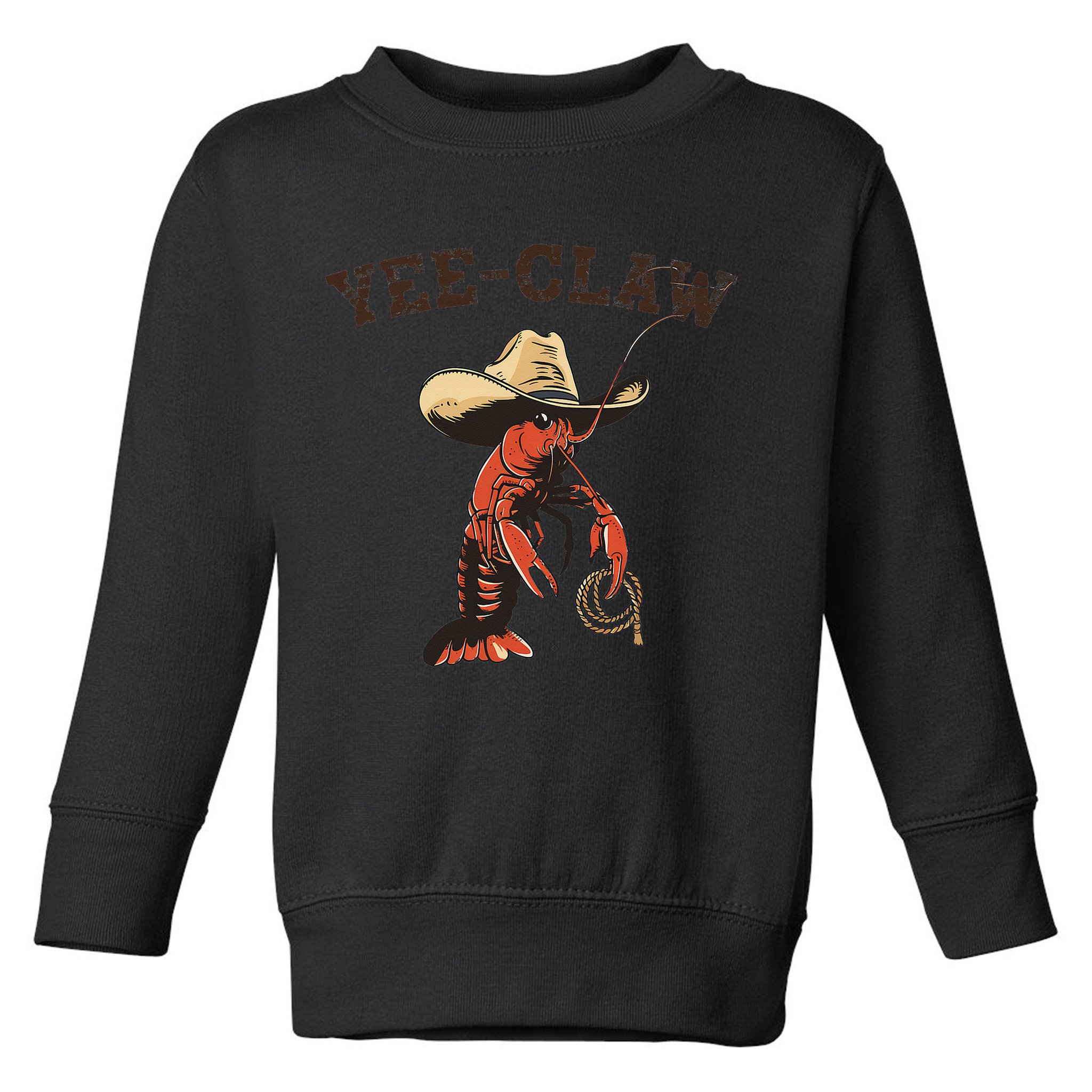 Yee Claw Crawfish Cajun Seafood Festival Gift Toddler Sweatshirt