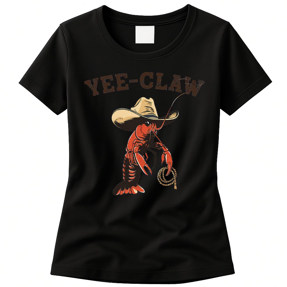 Yee Claw Crawfish Cajun Seafood Festival Gift Womens T-Shirt