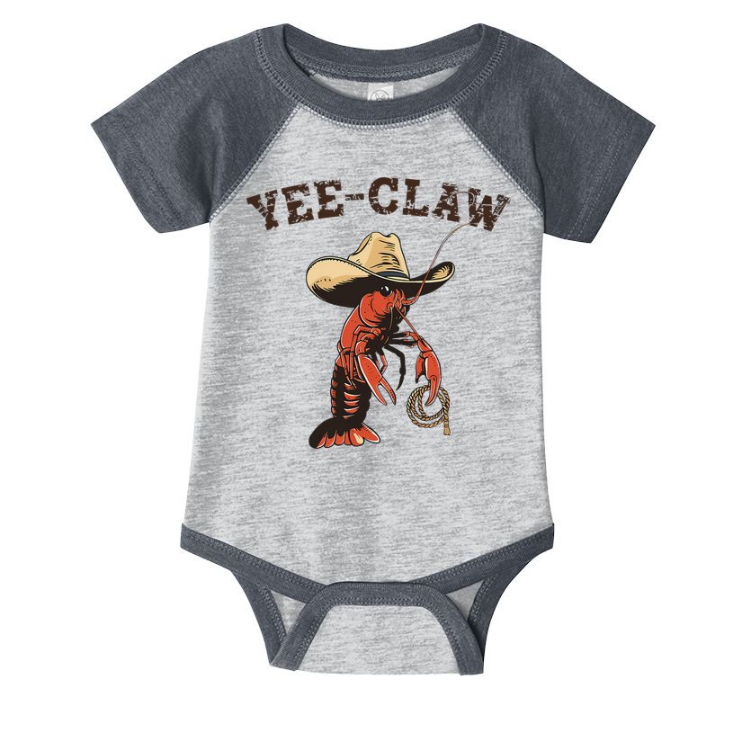 Yee Claw Crawfish Cajun Seafood Festival Gift Infant Baby Jersey Bodysuit