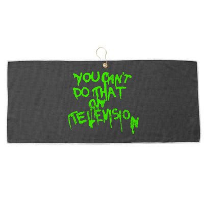 You Can't Do That On Television Large Microfiber Waffle Golf Towel